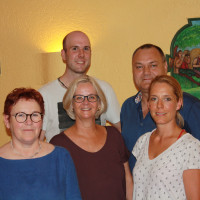 Marion Siblewski, Tim Roll, Gabriele Martini-Hahn, Hannes Gräbner und Verena Schmidt-Völmecke (v.l.n.r.)